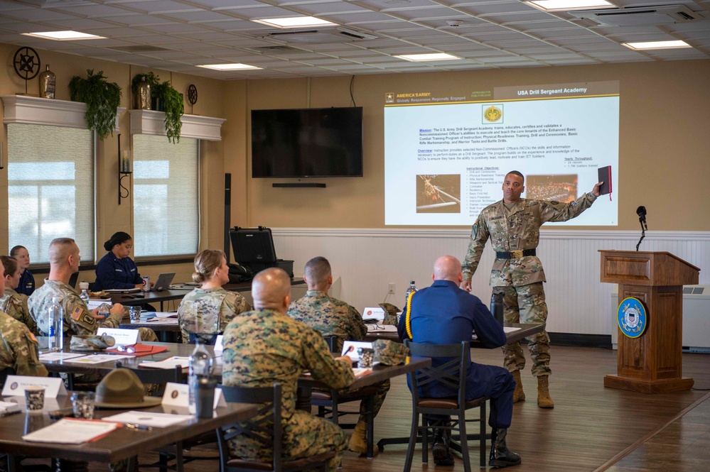 Training Center Cape May hosts the 2022 Drill Instructor Summit as part of the Council on Recruit Basic Training