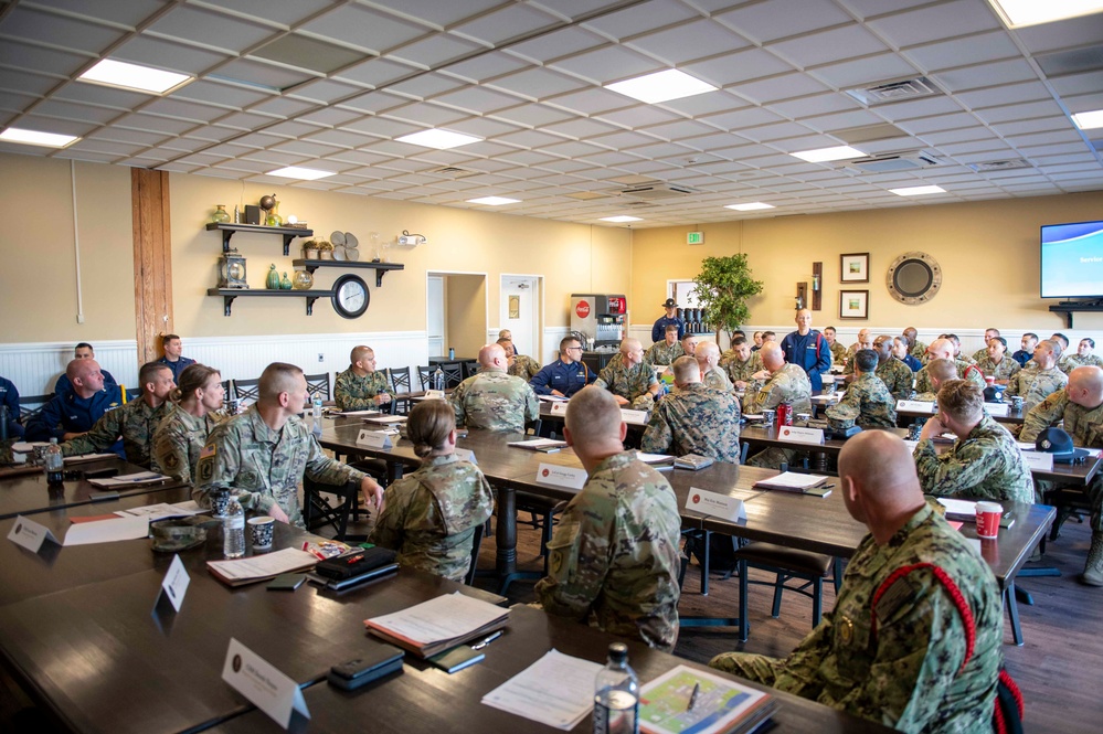 Training Center Cape May hosts the 2022 Drill Instructor Summit as part of the Council on Recruit Basic Training