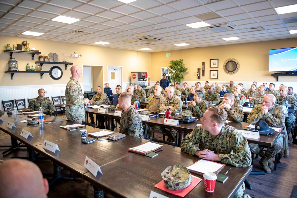 Training Center Cape May hosts the 2022 Drill Instructor Summit as part of the Council on Recruit Basic Training