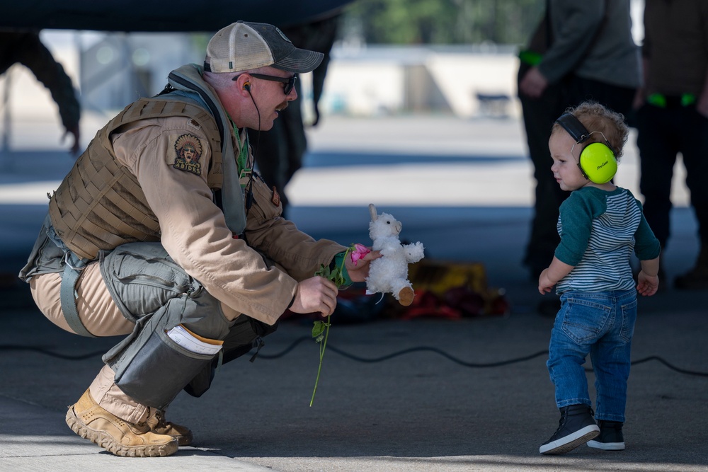 335th FS, FGS return from deployment