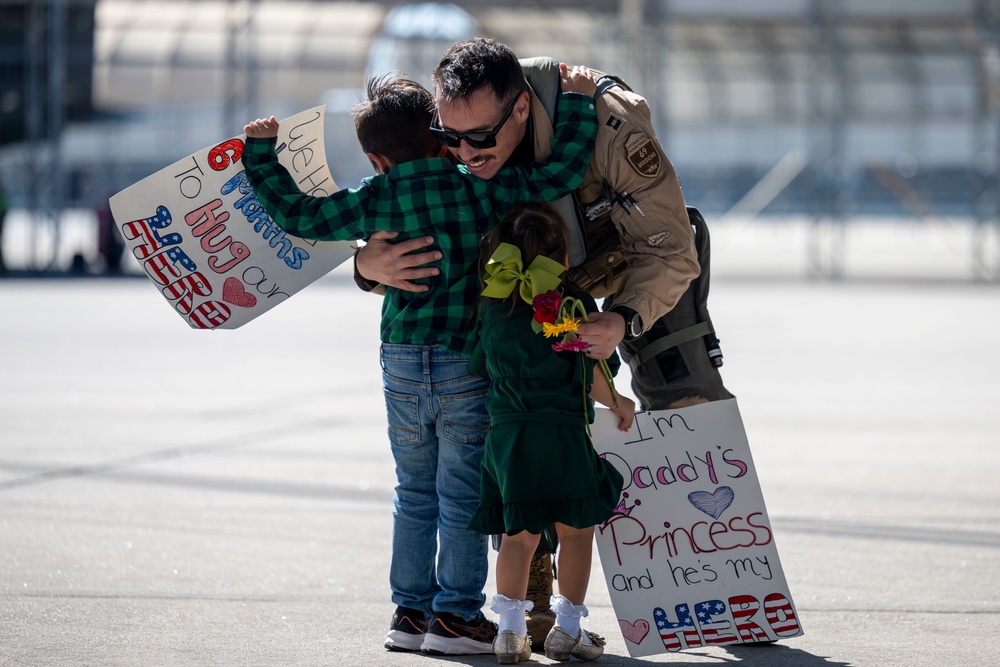 335th FS, FGS return from deployment