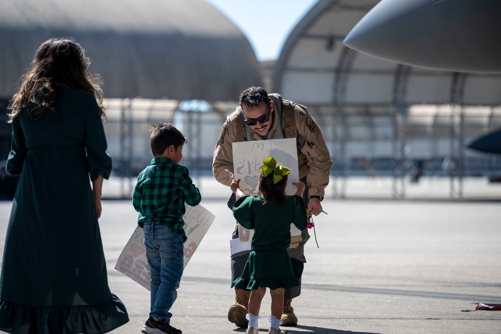 335th FS, FGS return from deployment