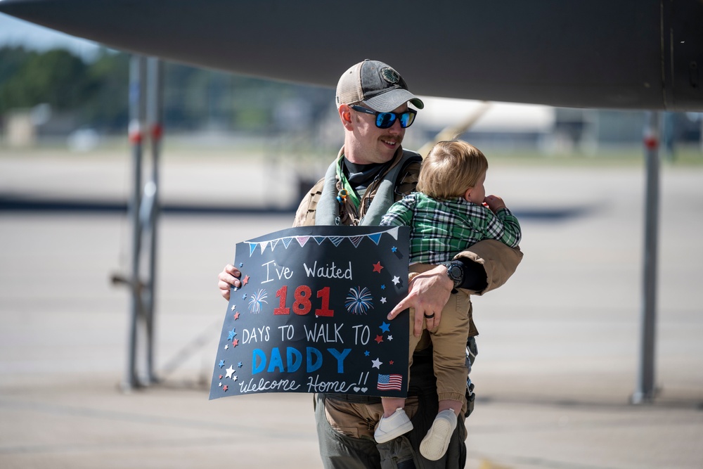 335th FS, FGS return from deployment