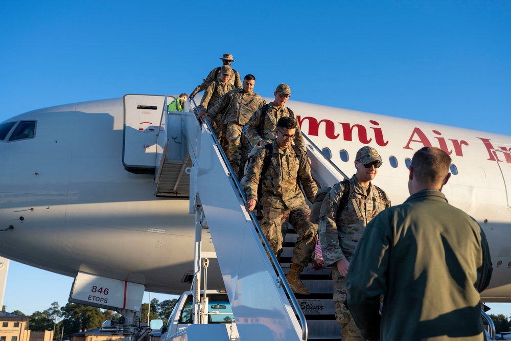 335th FS, FGS return from deployment