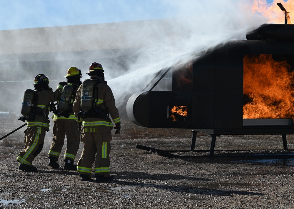 CES Airmen conduct live fire exercises