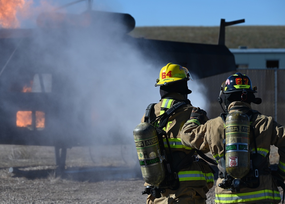 CES Airmen conduct live fire exercises