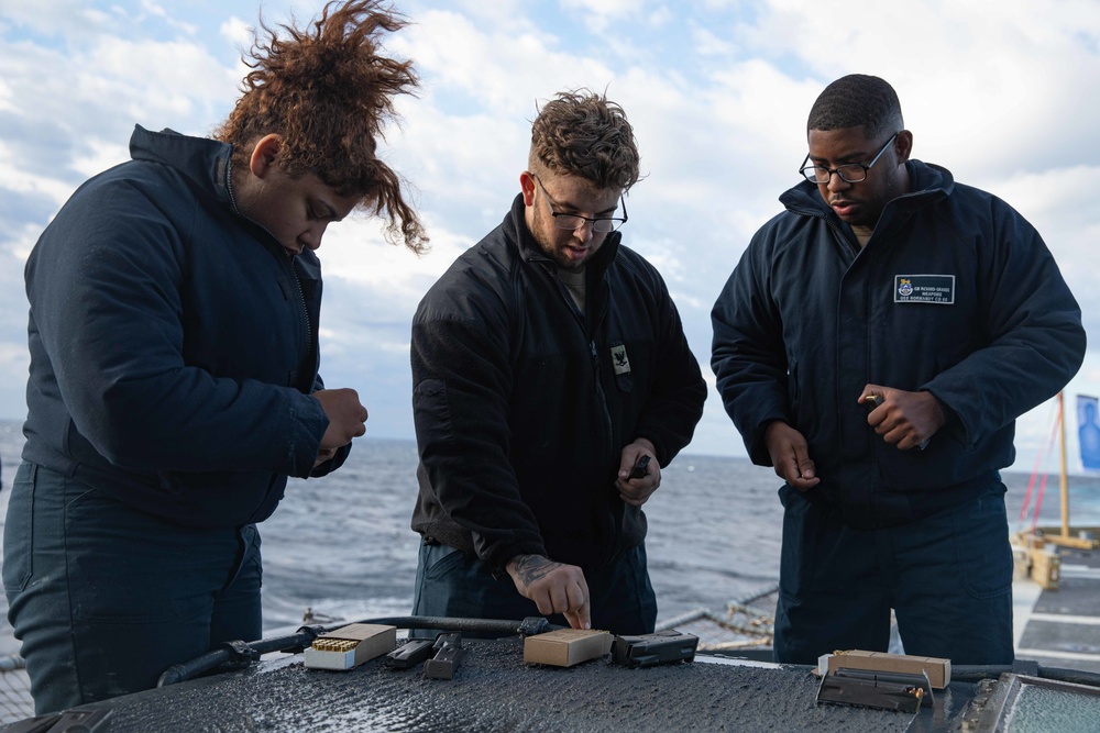 USS Normandy Deploys with the Gerald R. Ford Carrier Strike Group