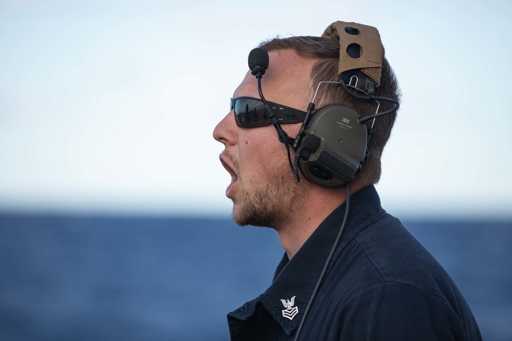 USS Normandy Deploys with the Gerald R. Ford Carrier Strike Group