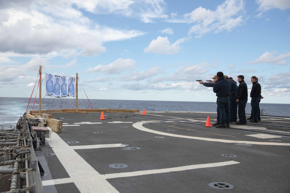 USS Normandy Deploys with the Gerald R. Ford Carrier Strike Group