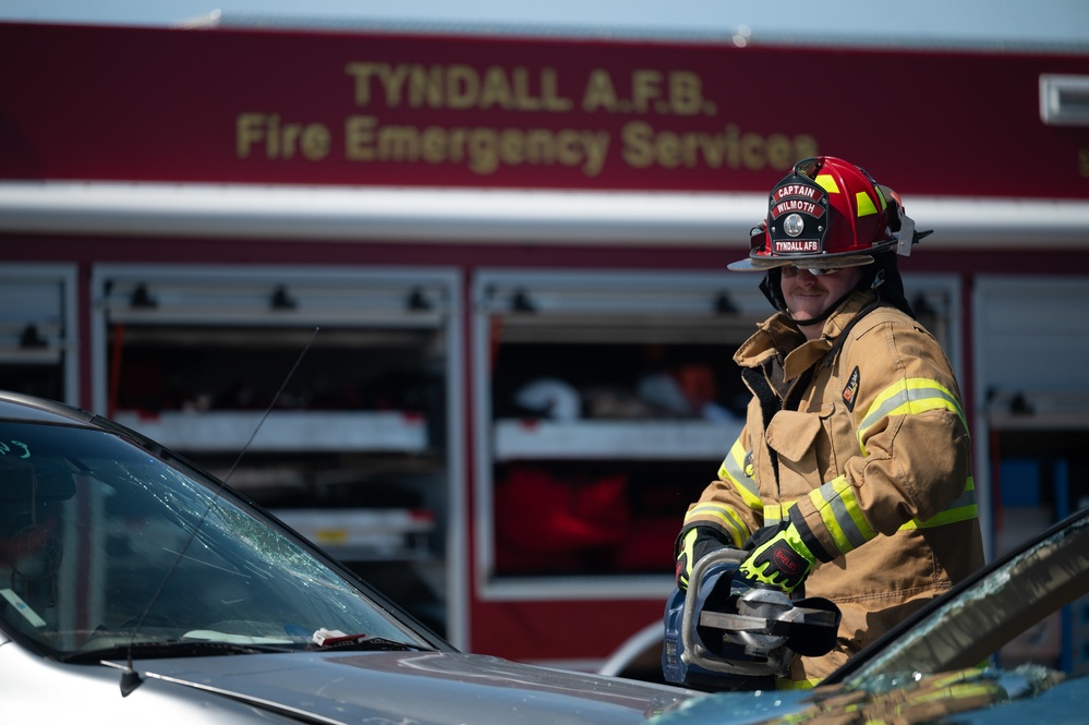 Tyndall honors Fire Prevention Week