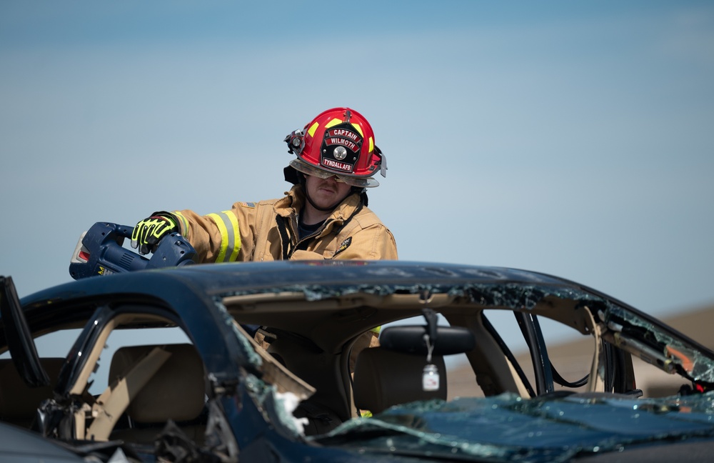 Tyndall honors Fire Prevention Week