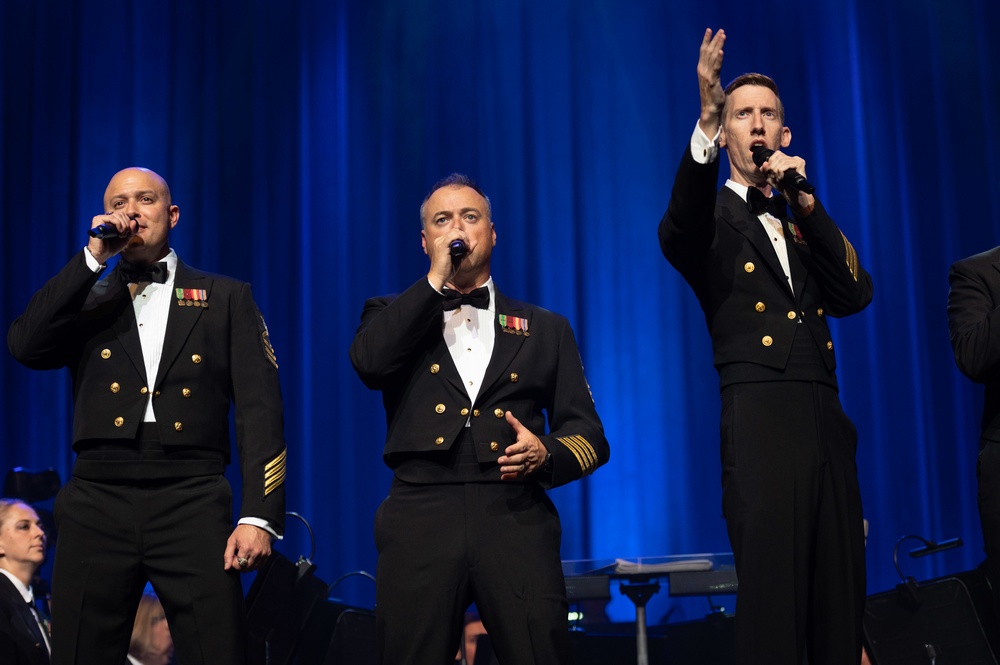 U.S. Navy Band Celebrates Navy's 247th Birthday with Concert at DAR Constitution Hall