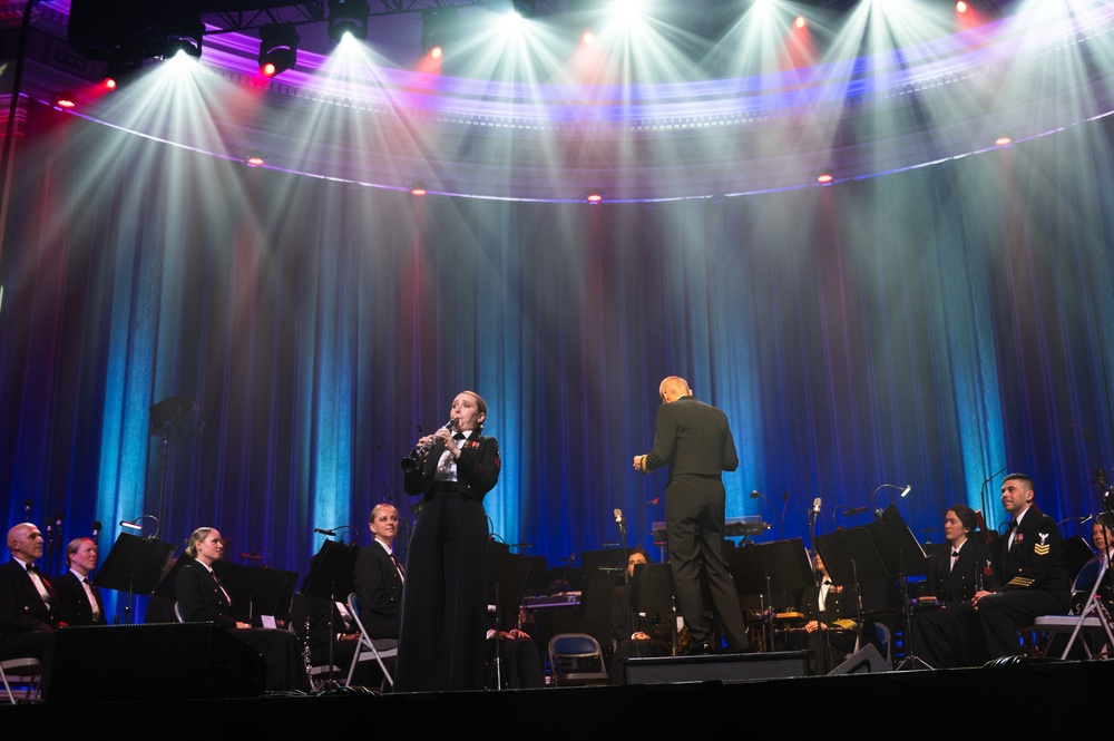 U.S. Navy Band Celebrates Navy's 247th Birthday with Concert at DAR Constitution Hall