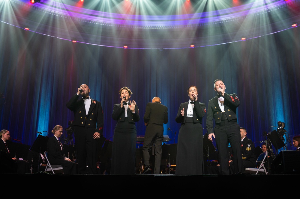 U.S. Navy Band Celebrates Navy's 247th Birthday with Concert at DAR Constitution Hall