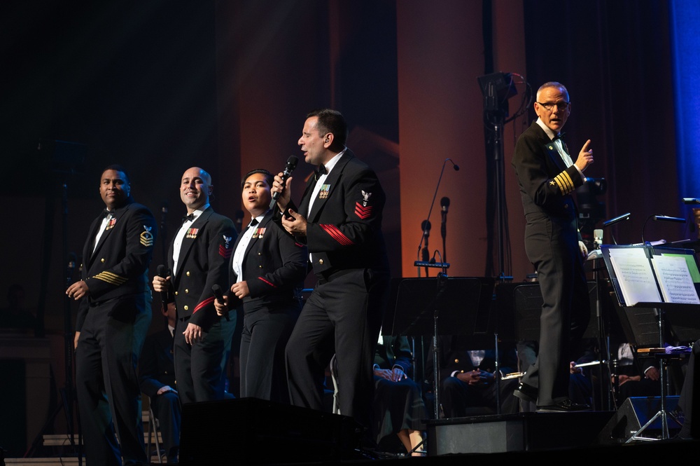 U.S. Navy Band Celebrates Navy's 247th Birthday with Concert at DAR Constitution Hall