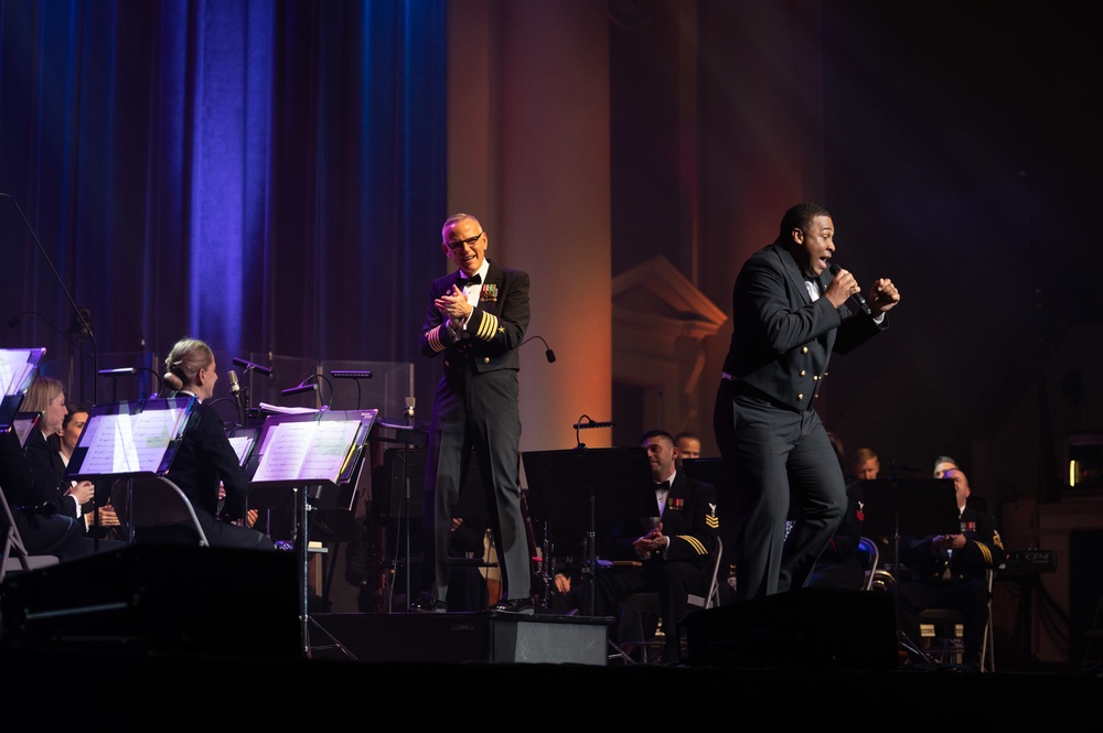 U.S. Navy Band Celebrates Navy's 247th Birthday with Concert at DAR Constitution Hall