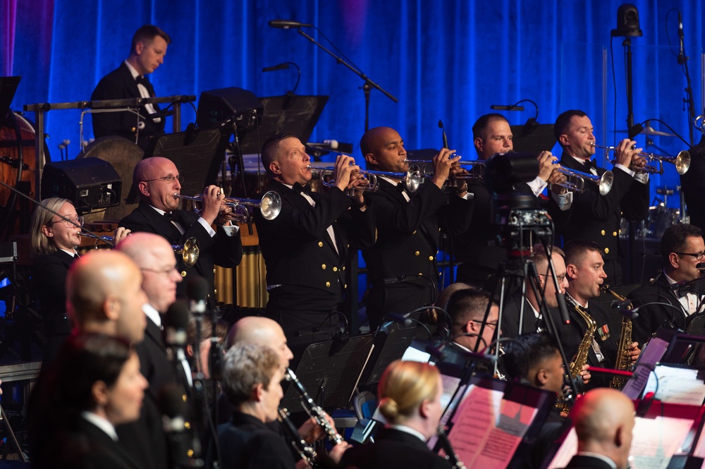 U.S. Navy Band Celebrates Navy's 247th Birthday with Concert at DAR Constitution Hall