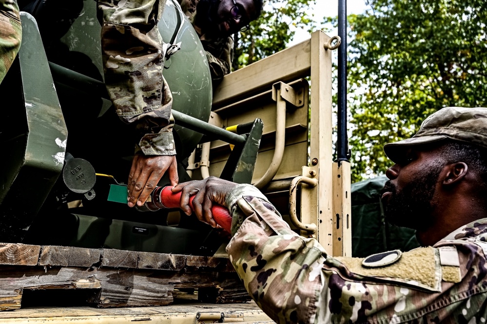 U.S. Army 58th Troop Command Washes off a Weekend Training