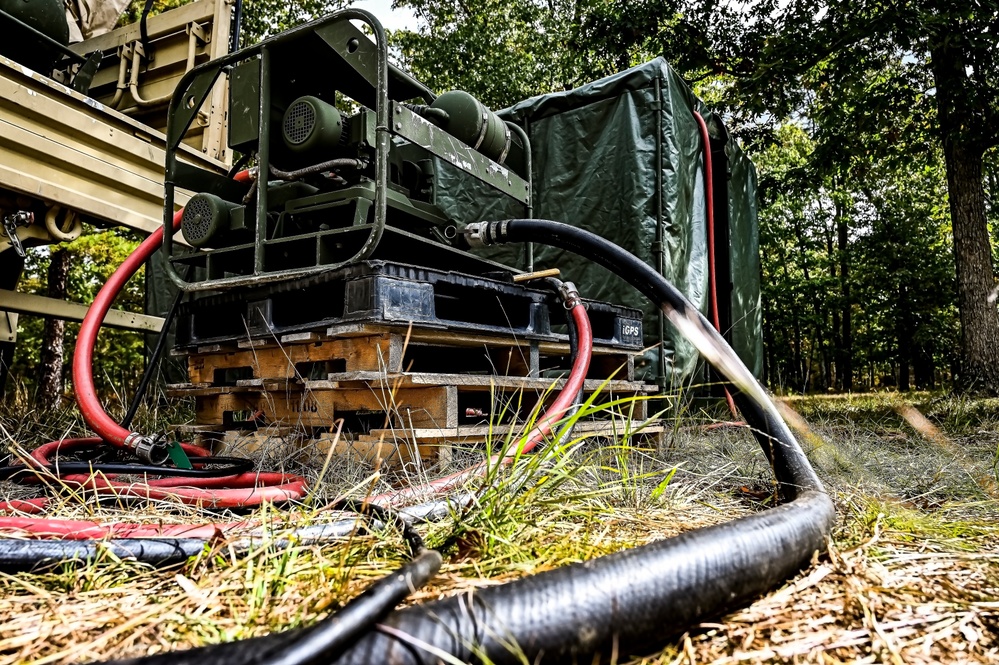 U.S. Army 58th Troop Command Washes off a Weekend Training