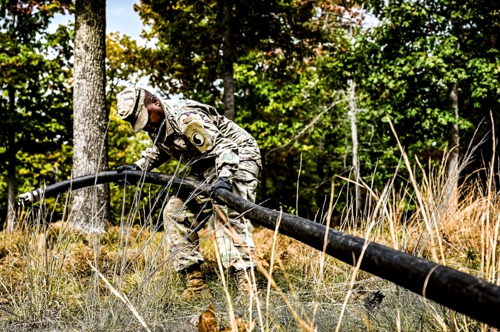 U.S. Army 58th Troop Command Washes off a Weekend Training