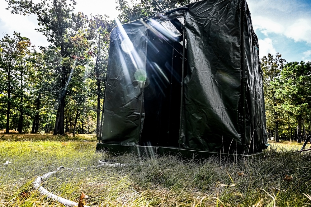 U.S. Army 58th Troop Command Washes off a Weekend Training