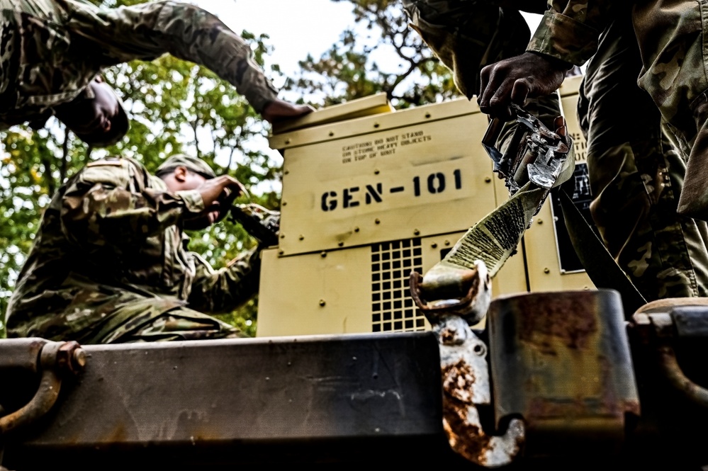 U.S. Army 58th Troop Command Washes off a Weekend Training