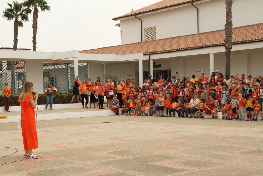 Rota Elementary School Holds Unity Day Assembly