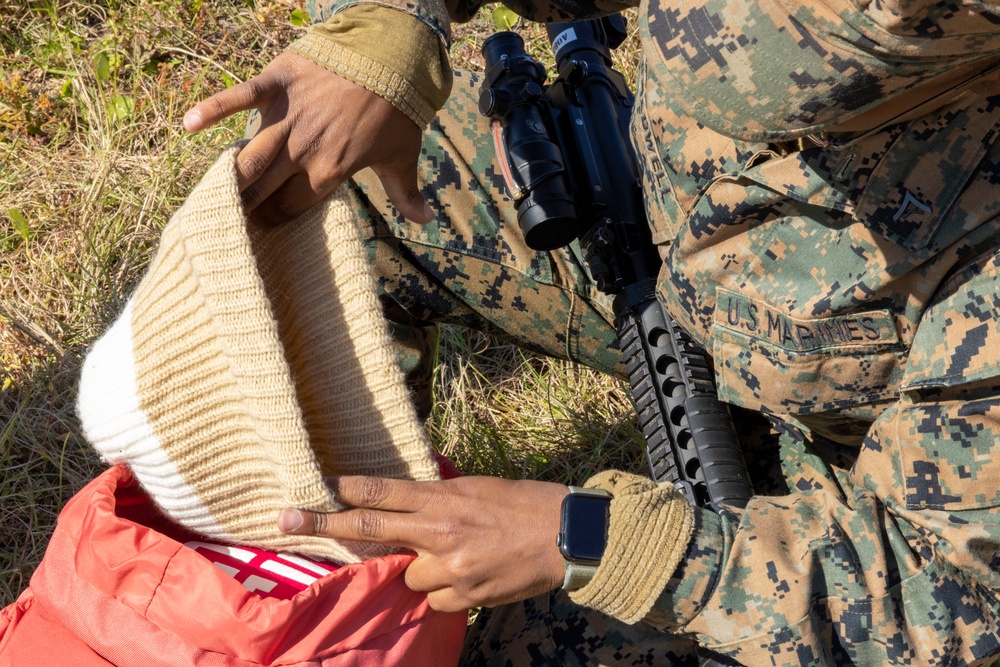 Combat Logistics Battalion 24 conducts evacuation control center training