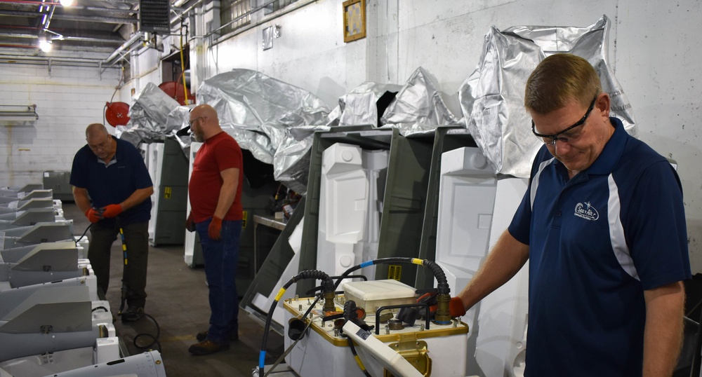 Crane Army hosts Air Force Life Cycle Management Center Team