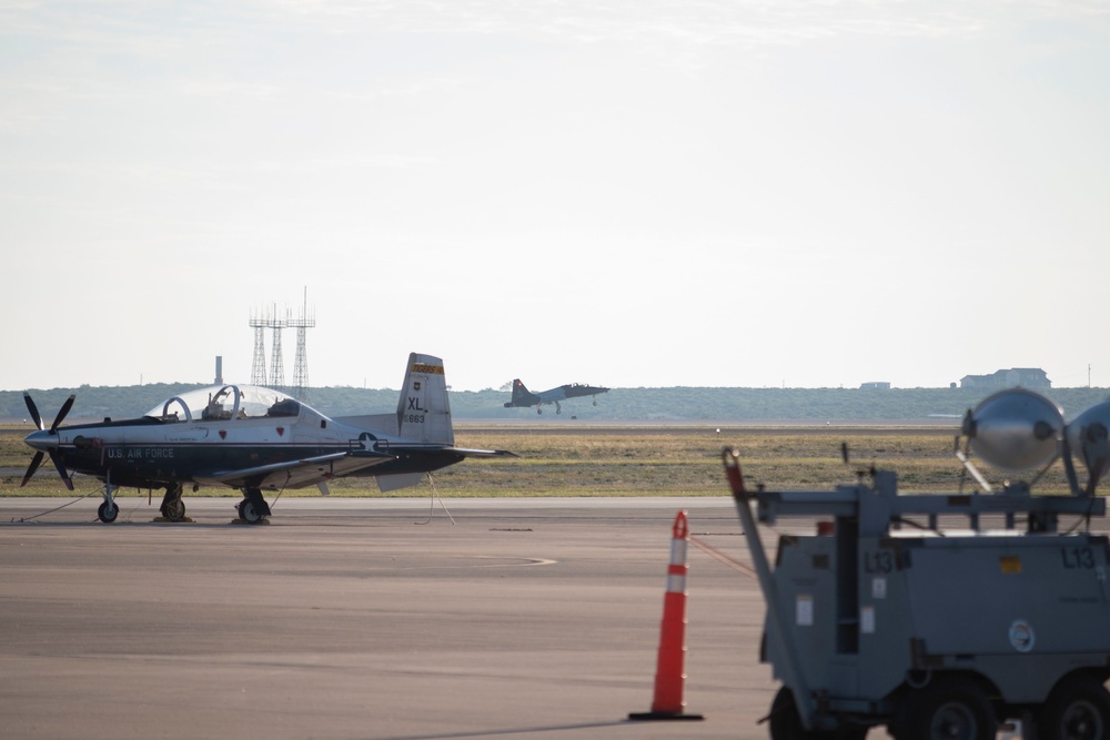 Laughlin AFB flight line photos 05 Oct. 2022