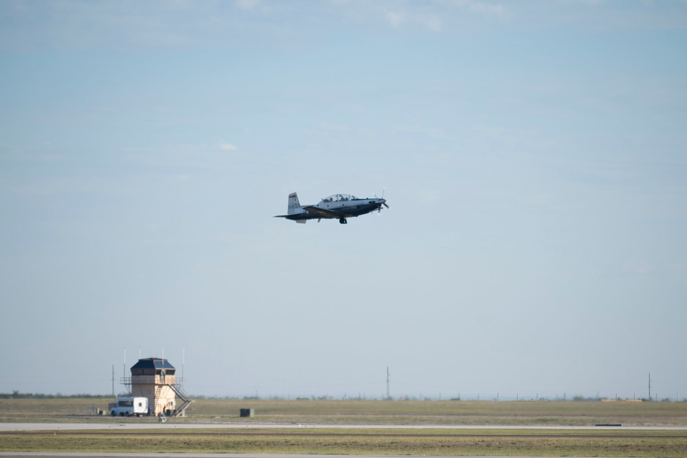 Laughlin AFB flight line photos 05 Oct. 2022