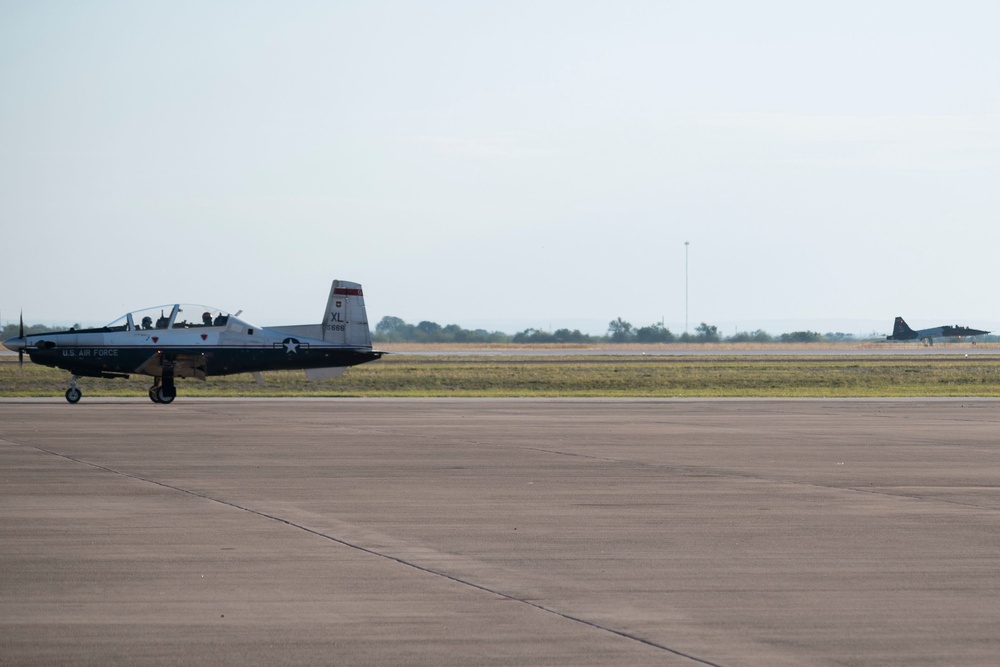 Laughlin AFB flight line photos 05 Oct. 2022