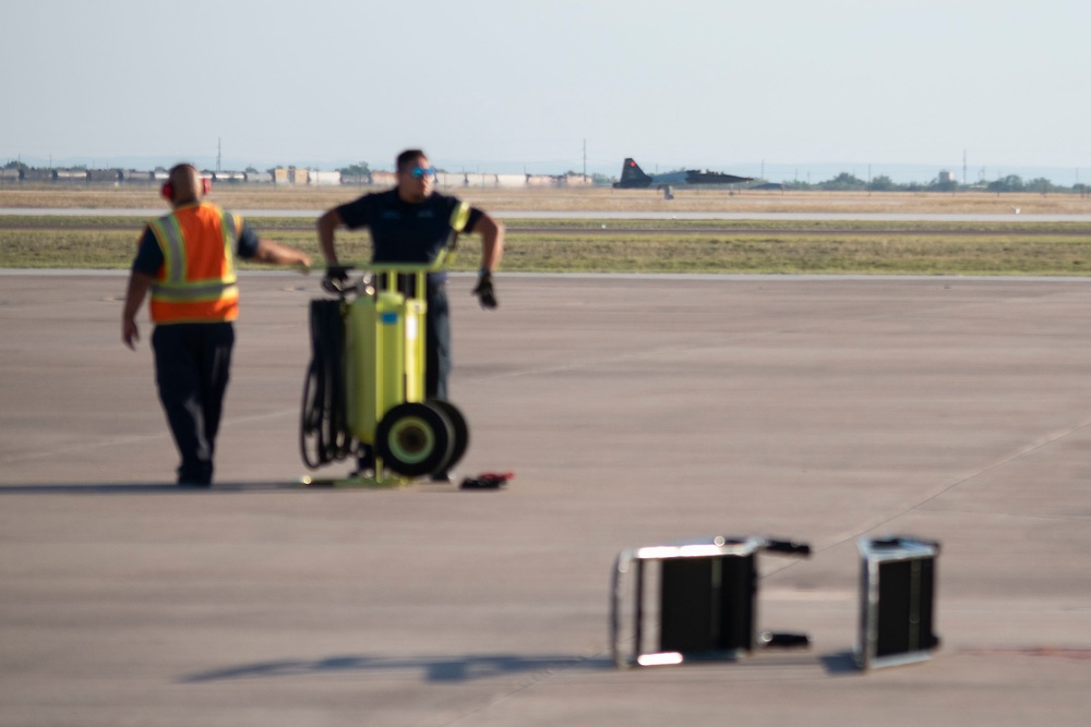 Laughlin AFB flight line photos 05 Oct. 2022