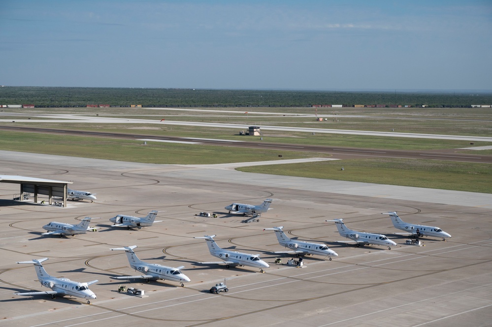 Laughlin AFB flight line photos 05 Oct. 2022