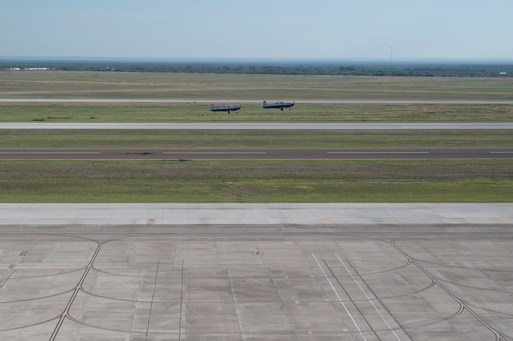 Laughlin AFB flight line photos 05 Oct. 2022