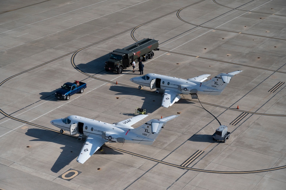 Laughlin AFB flight line photos 05 Oct. 2022