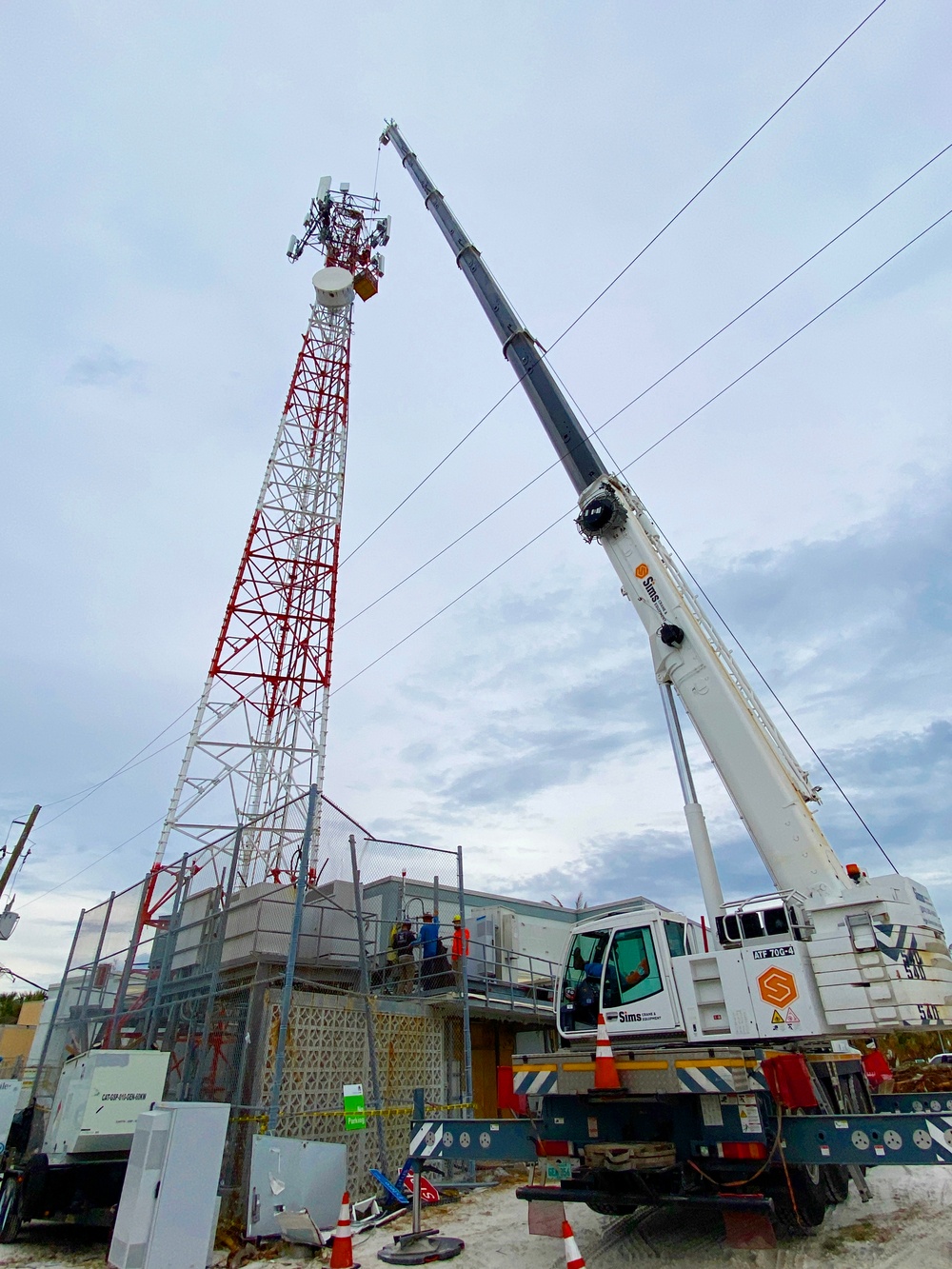 Crews Work To Restore Cell Service