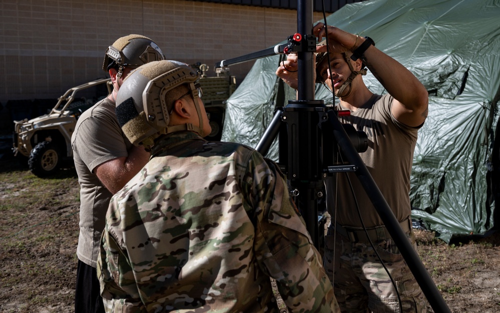 23 Special Tactics Squadron Mission Support Radio Communications Exercise