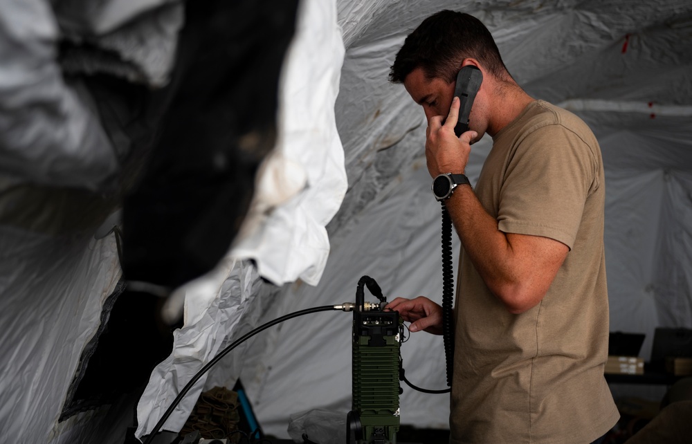 23 Special Tactics Squadron Mission Support Radio Communications Exercise