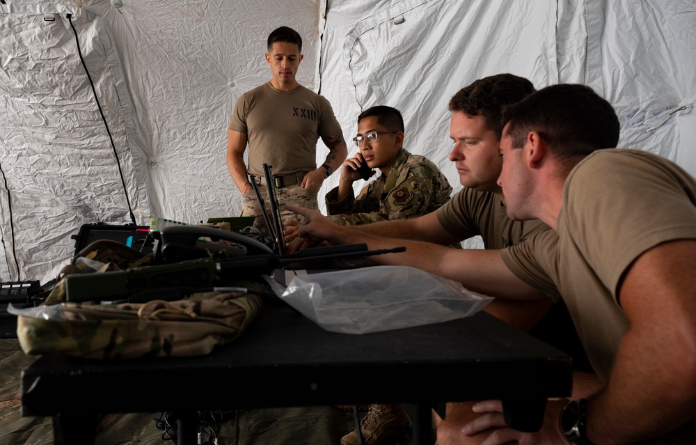 23 Special Tactics Squadron Mission Support Radio Communications Exercise