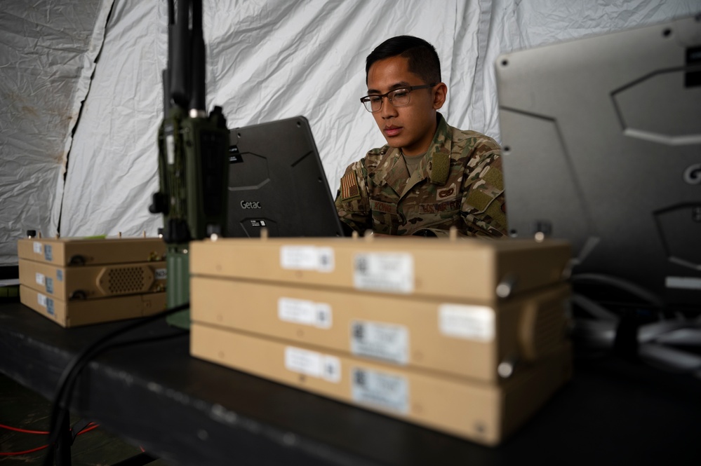 23 Special Tactics Squadron Mission Support Radio Communications Exercise