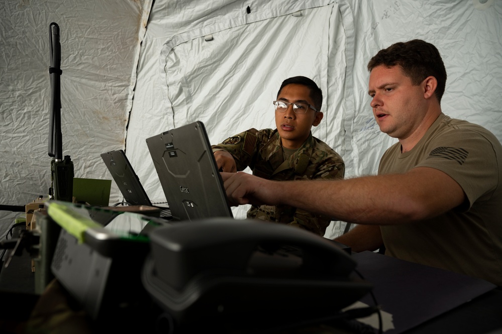 23 Special Tactics Squadron Mission Support Radio Communications Exercise