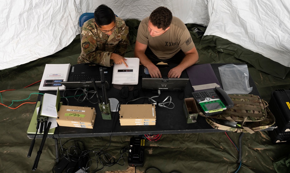 23 Special Tactics Squadron Mission Support Radio Communications Exercise