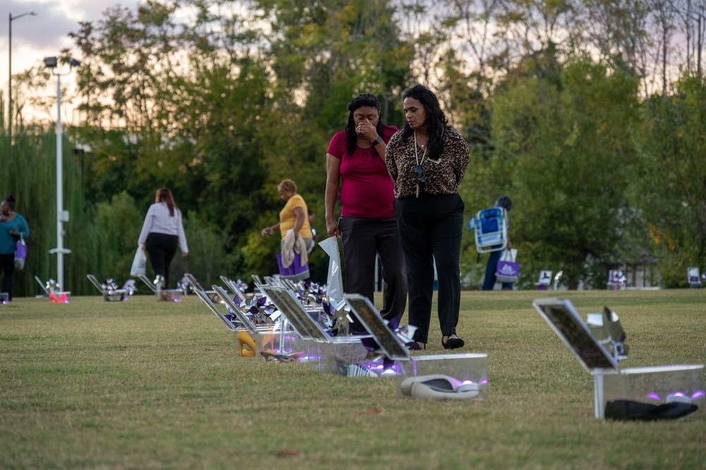Breaking the Silence: Fort Bragg participates in Cumberland County’s annual vigil to bring awareness of domestic violence, resources available