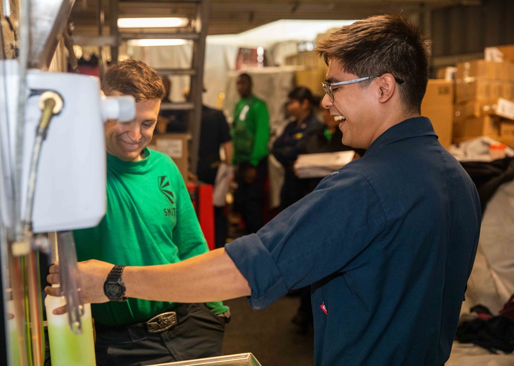 Daily Operations Onboard USS George H.W. Bush (CVN 77)