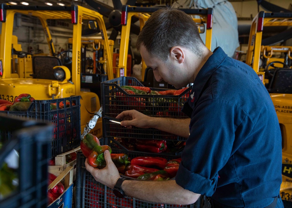 Daily Operations Onboard USS George H.W. Bush (CVN 77)