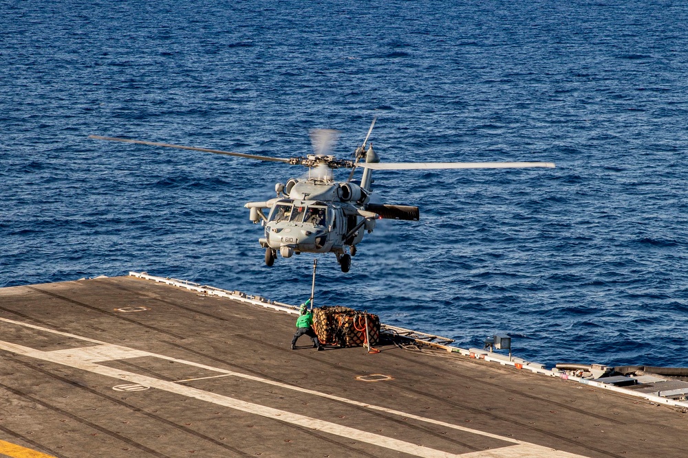 USS George H.W. Bush Distinguished Visitors