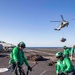 USS George H.W. Bush Vertical Replenishment