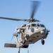 USS George H.W. Bush Vertical Replenishment