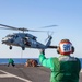 USS George H.W. Bush Vertical Replenishment